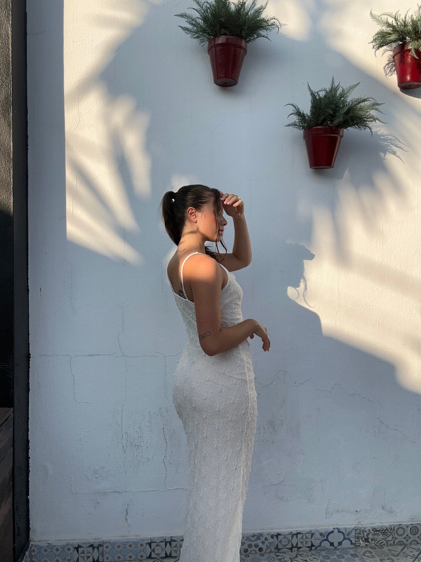 Vestido Concha Blanco