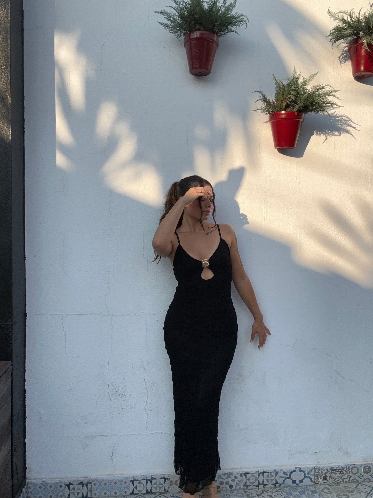 Vestido Concha Negro