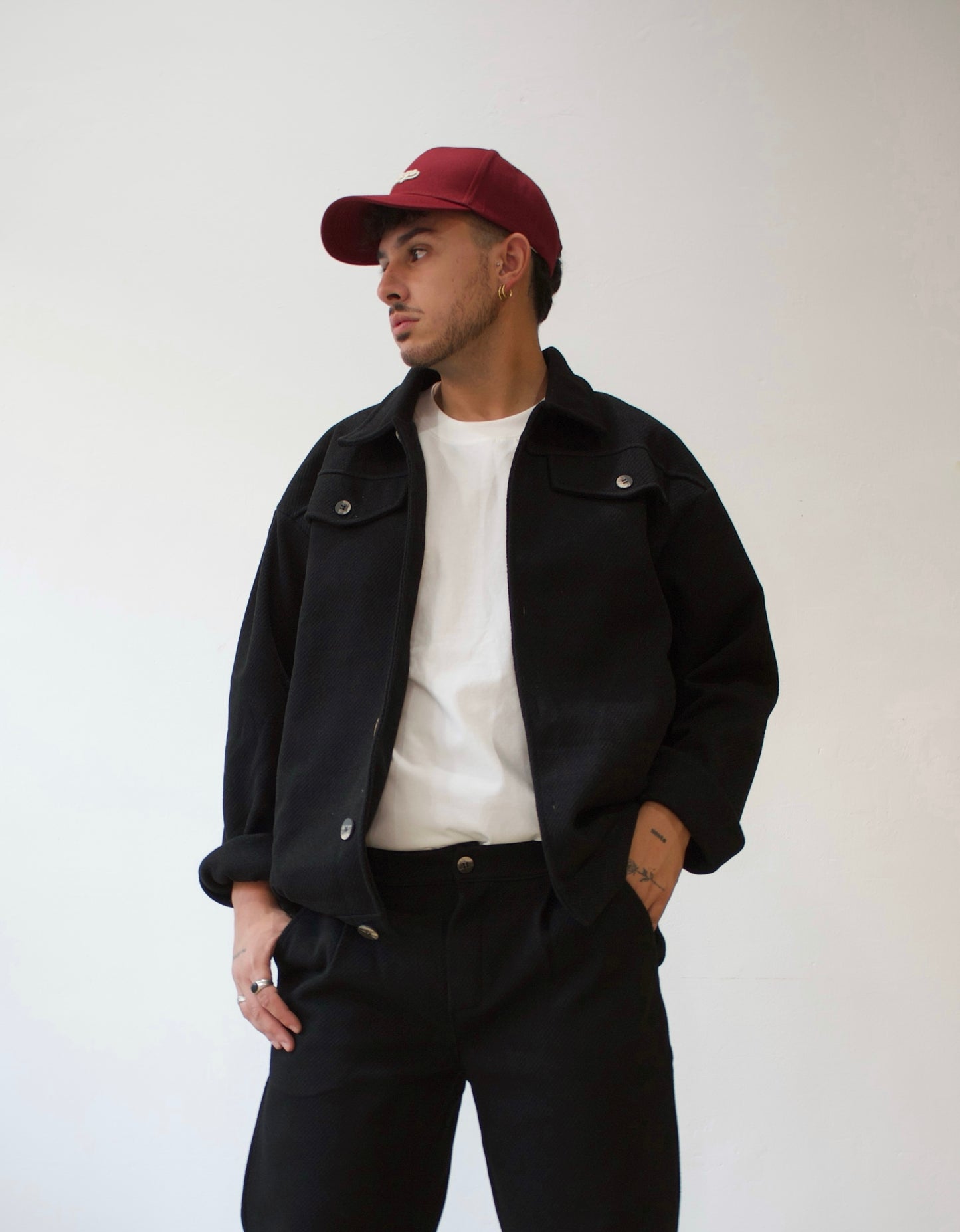 Chaqueta Negra Conjunto