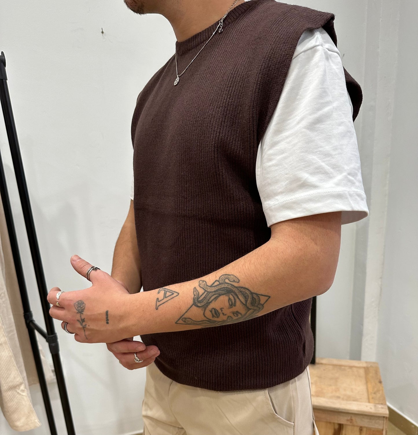 Jersey sin mangas