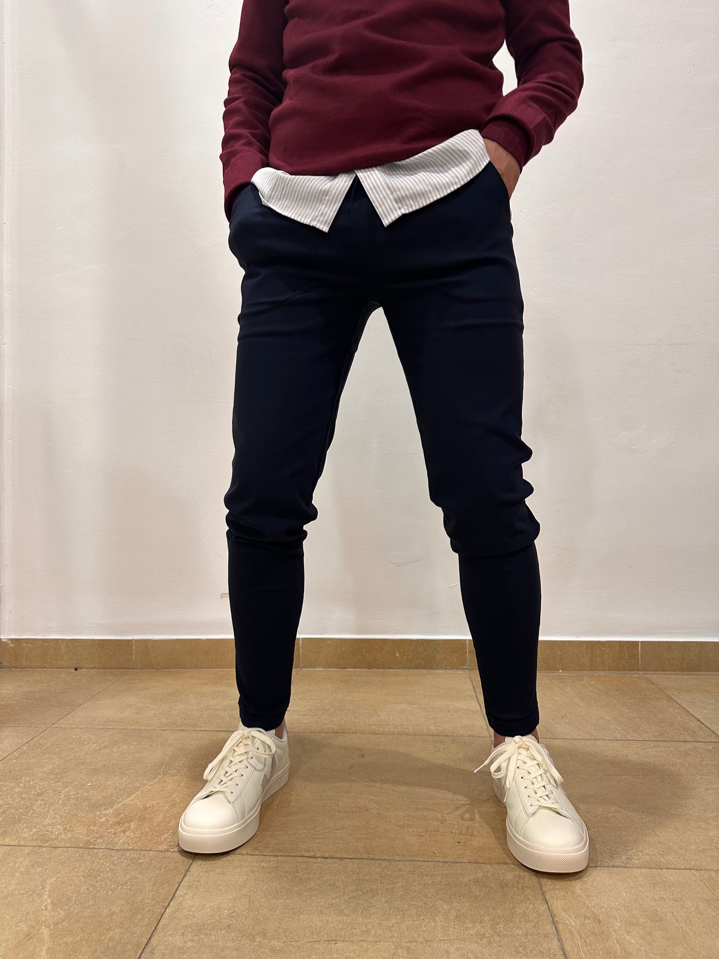 Pantalón Chino Azul Marino