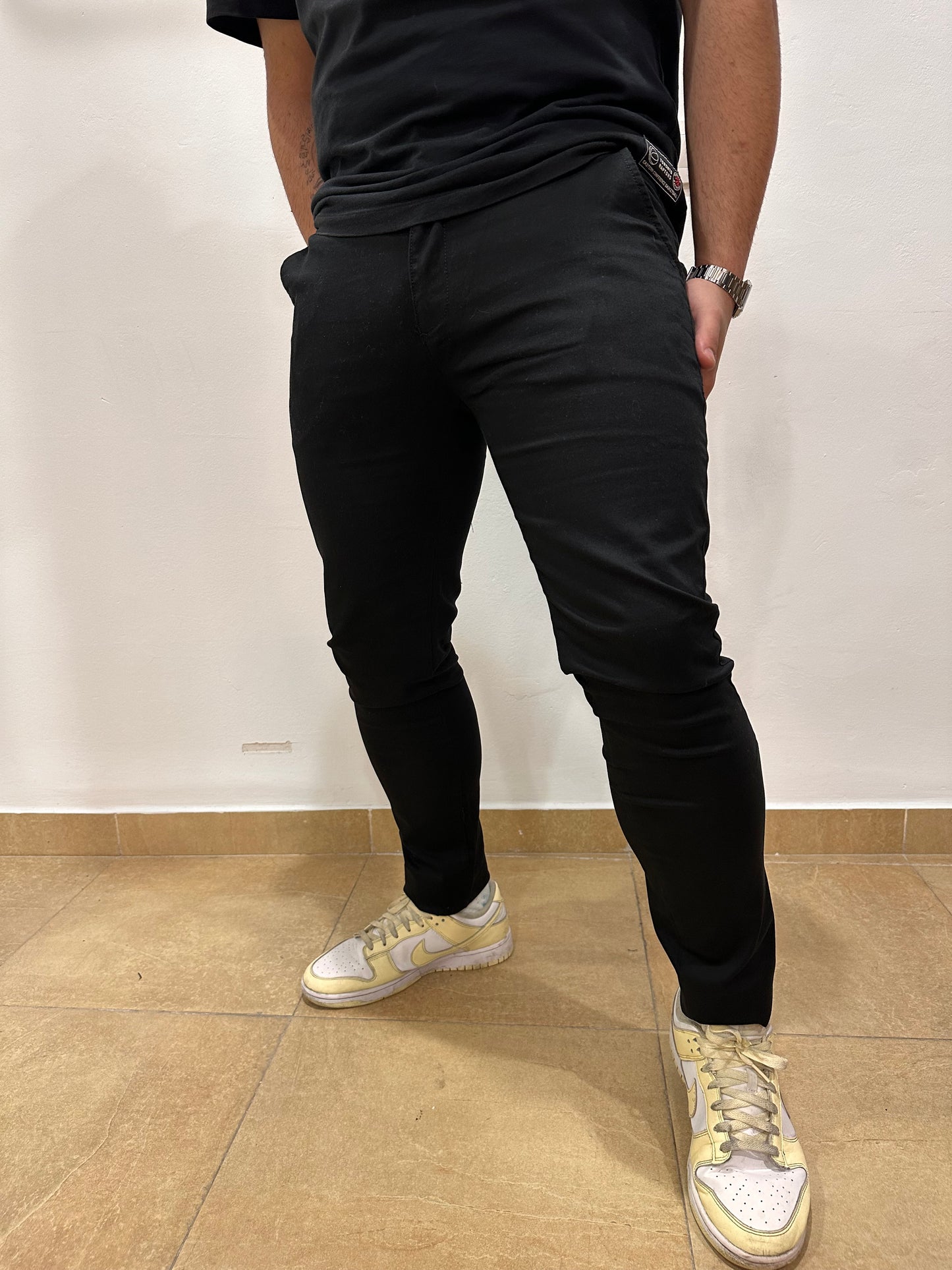 Pantalón Chino Negro