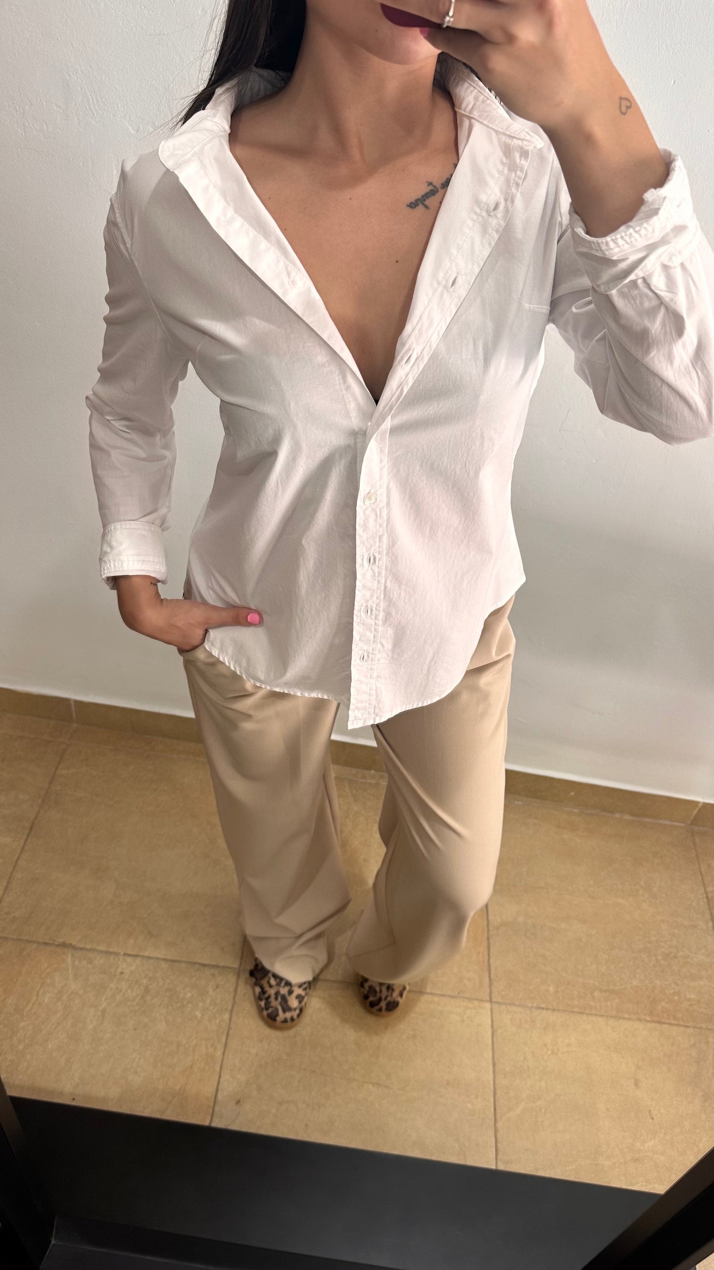 Camisa de Vestir Ajustada