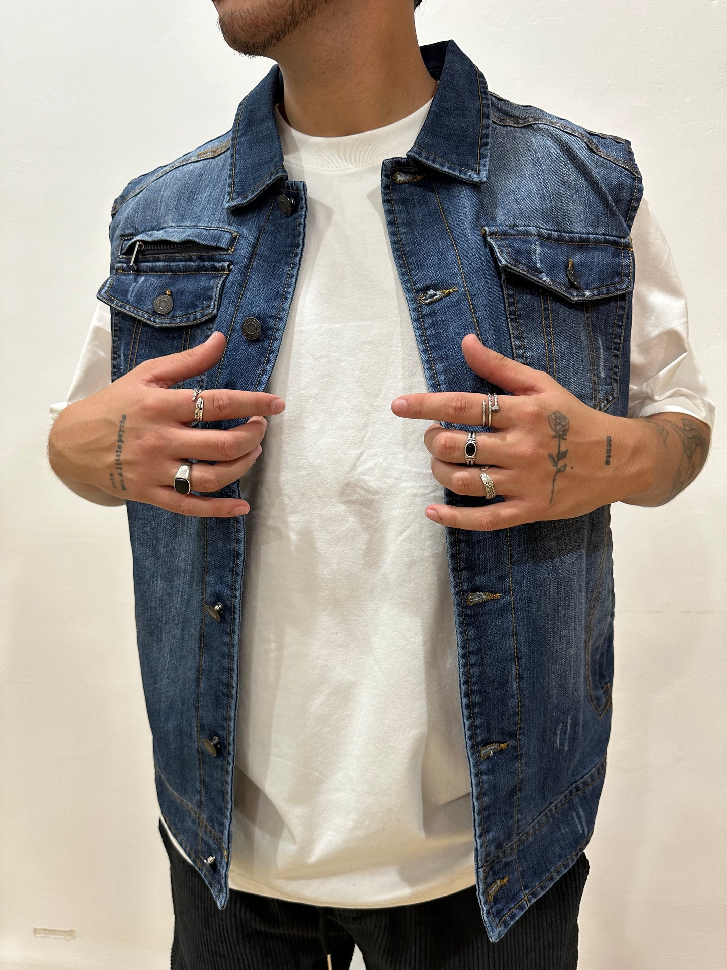 Chaqueta Sin Mangas Vaquera