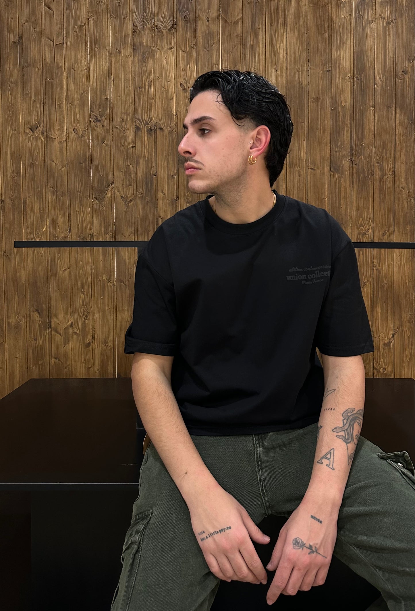 Camiseta Union Colleetif Black