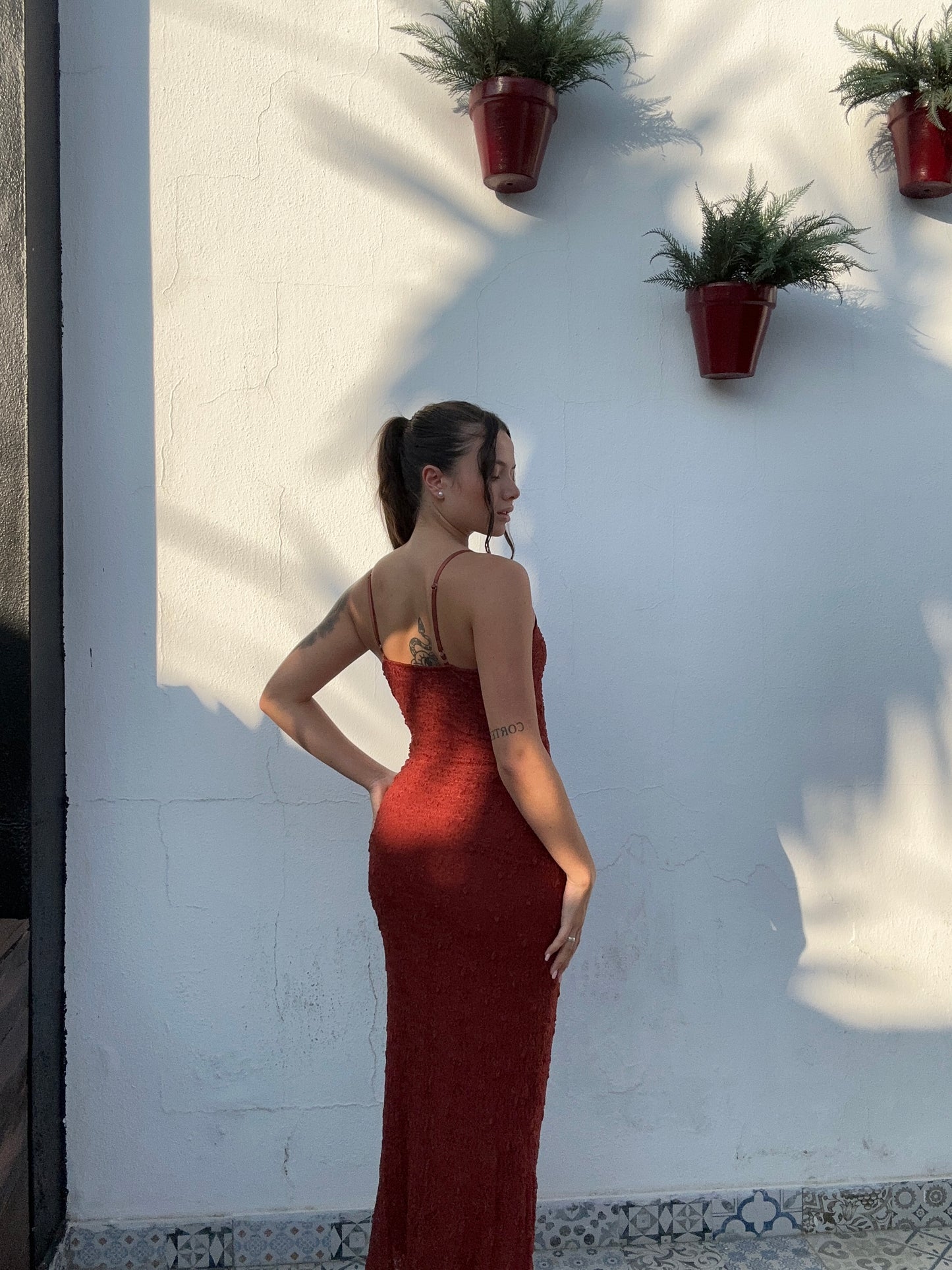 Vestido Concha Caldera