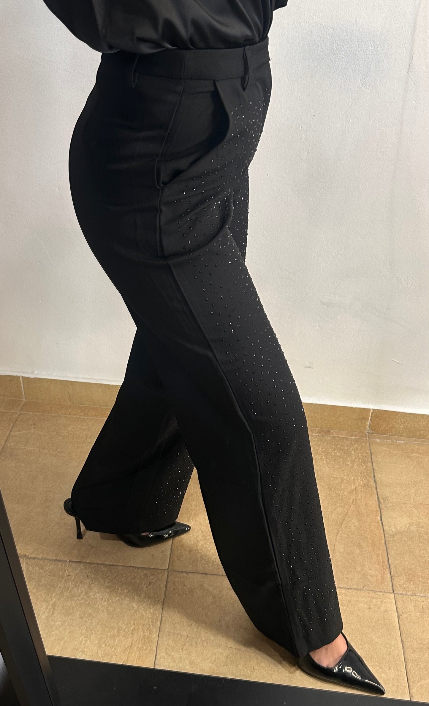 Pantalón Pinza Brillo
