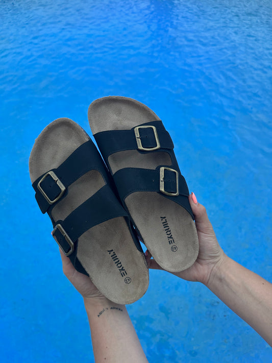Sandalias Negras