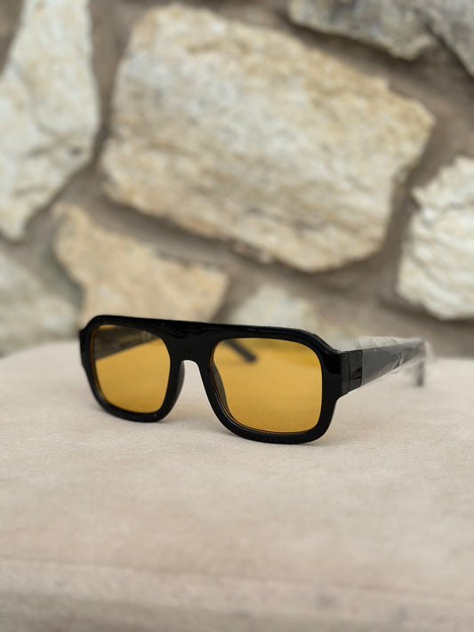 Gafas de sol amarillas